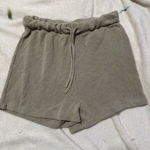 H&M Green Knitted Shorts